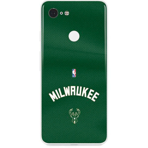 NBA Milwaukee Bucks Jersey Google Pixel 3 Skin
